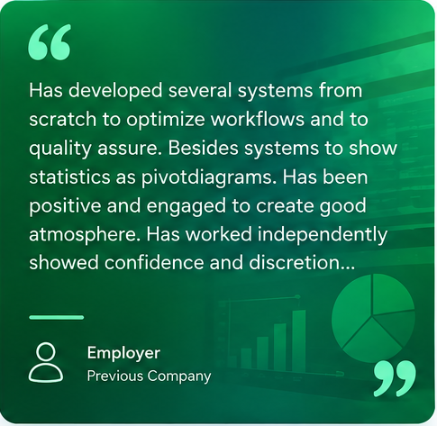 Professional feedback 3